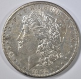1892-S MORGAN DOLLAR  CH AU