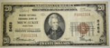 1929 $20 MARINE NATIONAL EXCHANGE BANK