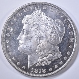 1878 8TF MORGAN DOLLAR CH BU, DMPL OBVERSE