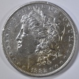 1882-O/S MORGAN DOLLAR AU/BU