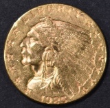 1925-D $2.5 GOLD INDIAN AU