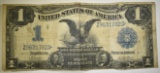 1899 BLACK EAGLE SILVER CERTIFICATE PINHOLES