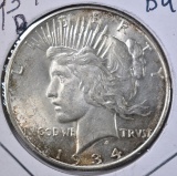 1934-D PEACE DOLLAR  BU