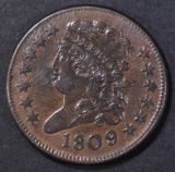 1809 HALF CENT  AU