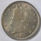 1902 LIBERTY NICKEL  CH BU