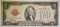 1928 $2 RED SEAL STAR NOTE LEGAL TENDER
