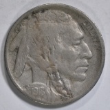 1918/7-D BUFFALO NICKEL  VF/XF  SOME POROSITY