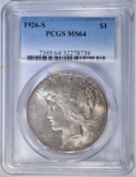 1926-S PEACE DOLLAR  PCGS MS-64