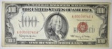 1966 $100 RED SEAL NOTE