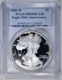 2006-W AMERICAN SILVER EAGLE PCGS  PR-69 DCAM