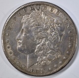 1889-CC MORGAN DOLLAR, XF/AU