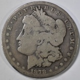 1878-CC MORGAN DOLLAR  GOOD