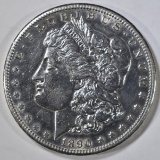 1890-CC MORGAN DOLLAR  AU/BU