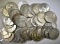 40-CIRC 40% SILVER KENNEDY HALF DOLLARS