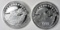 2-2nd AMENDMENT 1oz SILVER ROUNDS