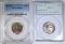 1937-D & 1938-D BUFFALO NICKEL  PCGS MS-65