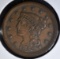 1852 LARGE CENT  AU