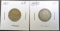 1890 VF & 1911 XF LIBERTY NICKELS