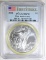 2011 AMERICAN SILVER EAGLE PCGS MS-70