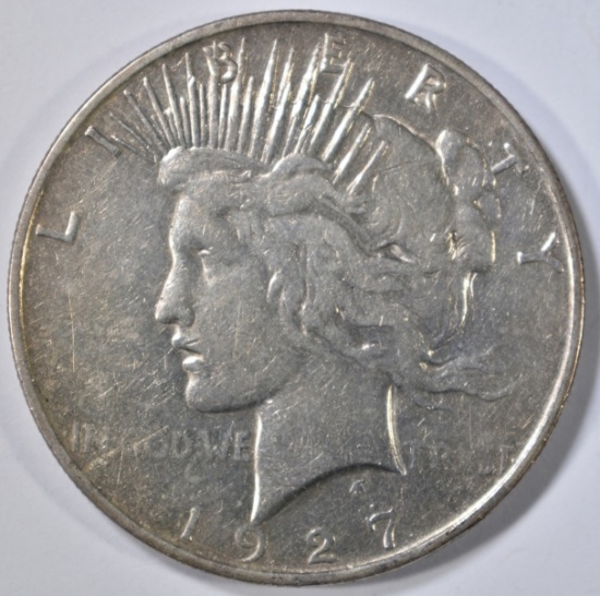 1927-D PEACE DOLLAR AU