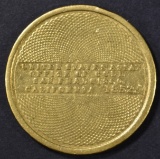 1852 $10 GOLD ASSAY  CH AU