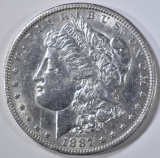 1887-S MORGAN DOLLAR   AU/BU