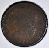 1825 HALF CENT  AU