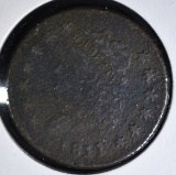 1811 LARGE CENT  VG  CORRODED