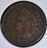 1871 INDIAN CENT VG