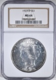 1923-D PEACE DOLLAR NGC MS-64