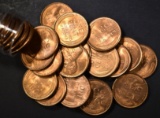 BU ROLL 1952-S LINCOLN CENTS