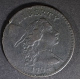 1794 LARGE CENT XF