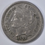 1888 3-CENT NICKEL  VF