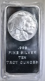 TEN OUNCE .999 SILVER BAR