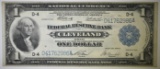 1918 FEDERAL RESERVE BANK OF CLEVELAND $1