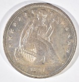1841 SEATED LIBERTY DOLLAR CH BU