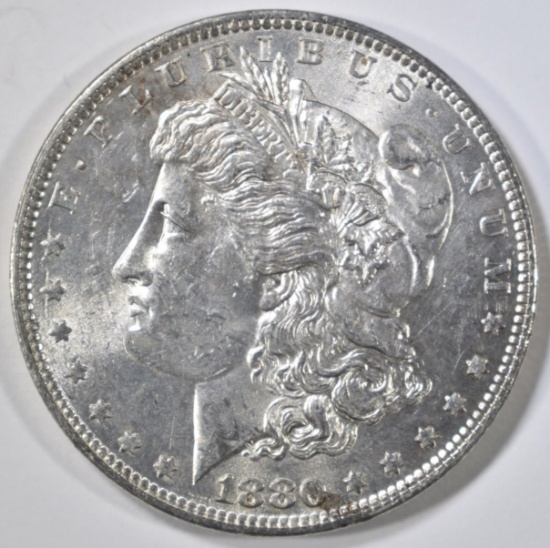 1880-O MORGAN DOLLAR,  BU