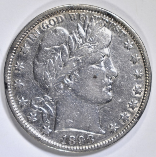 1898 BARBER HALF, XF