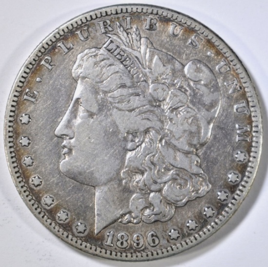 1896-S MORGAN DOLLAR AU