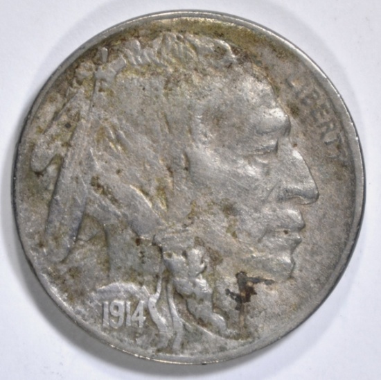 1914-D BUFFALO NICKEL XF