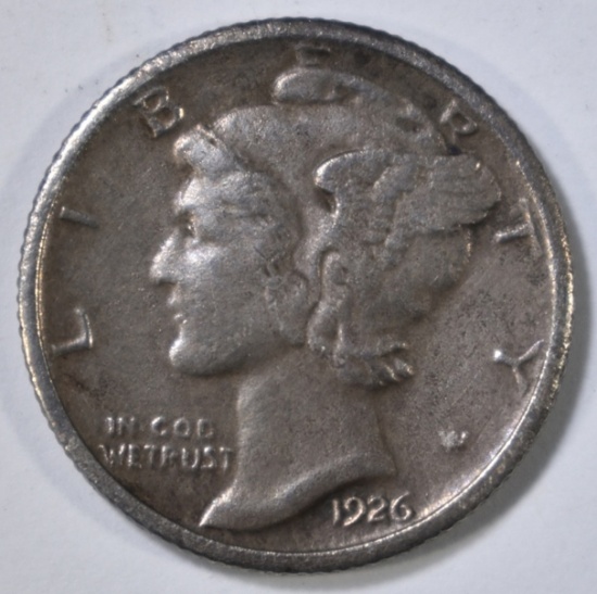 1926-S MERCURY DIME XF