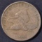 1858 FLYING EAGLE CENT  XF