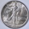 1934 WALKING LIBERTY HALF DOLLAR  GEM BU