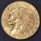 1908 $2.5 GOLD INDIAN  V CH BU