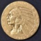 1915-S $5 GOLD INDIAN  AU/UNC