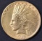 1913-S $10 GOLD INDIAN  CH AU