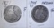 1854-O ARROWS VG & 1871-S FINE SEATED HALF DOLLARS