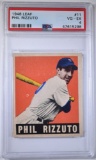 1948 LEAF PHIL RIZZUTO #11 BASEBALL CARD
