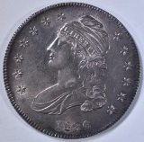 1836 BUST HALF DOLLAR AU/BU