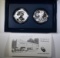 2013 AMERICAN EAGLE WEST POINT 2-COIN SILVER SET